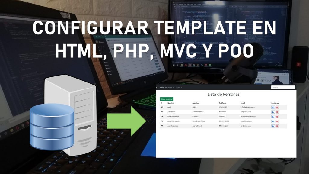 19 Configurar Template HTML en PHP, MVC y POO