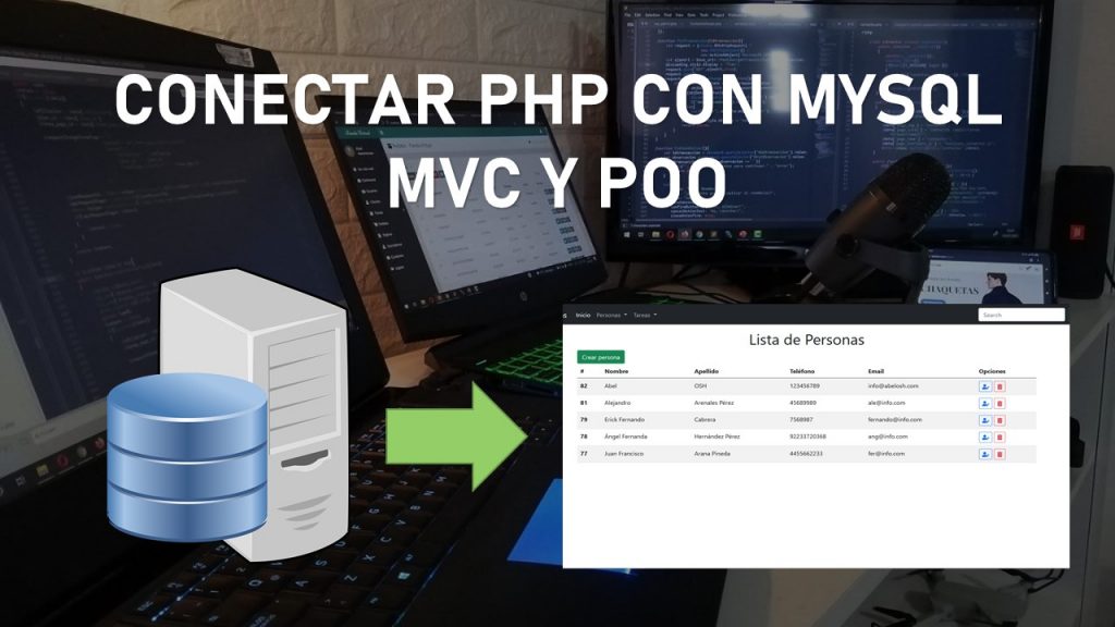 Conectar PHP con MySQL - MVC y POO
