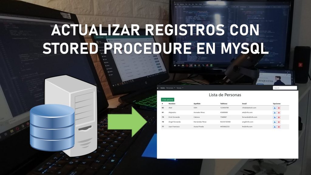 Stored Precedure en MySQL (Actualizar Registros)